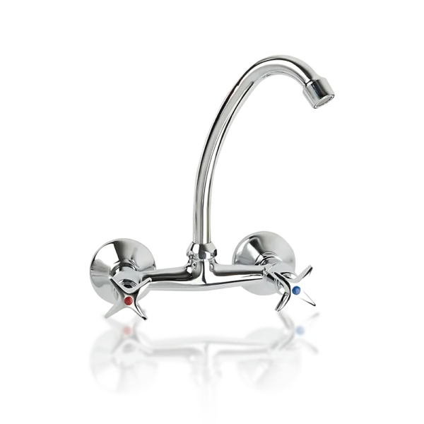 Sink Mixer Wall Type (Alpina-Silver) (EZI-6)