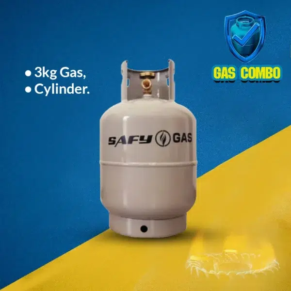 3KG Combo Cylinder + Gas