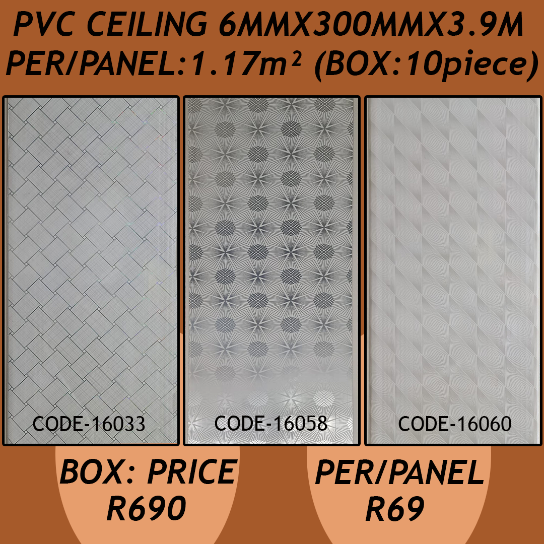 PVC Ceiling 3.9m*300mm*6mm