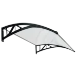 A sleek, curved white wing stabilizer with a black frame, designed for aerodynamic performance in model aircraft. Its Called Awning 800MM x 1.0M!