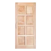 Meranti Engineered Full Door | 8-Panel Single Full Door - (Jq8)
