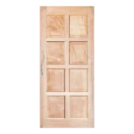 Meranti Engineered Full Door | 8-Panel Single Full Door - (Jq8))