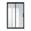 Aluminium 2 Panel Sliding Glass Door