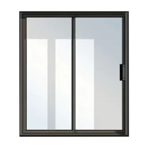 Aluminium 2 Panel Sliding Glass Door 1.8X2.1M