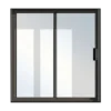 Aluminium 2 Panel Sliding Glass Door 2.1 X 2.1M