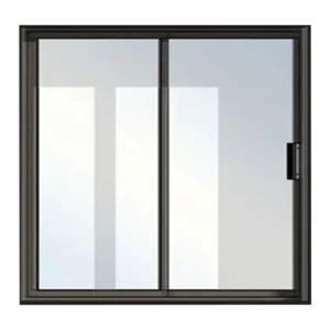 Aluminium 2 Panel Sliding Glass Door 2.4 X 2.1M