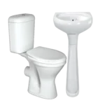 Close Couple And Basin Set 6 Pieces