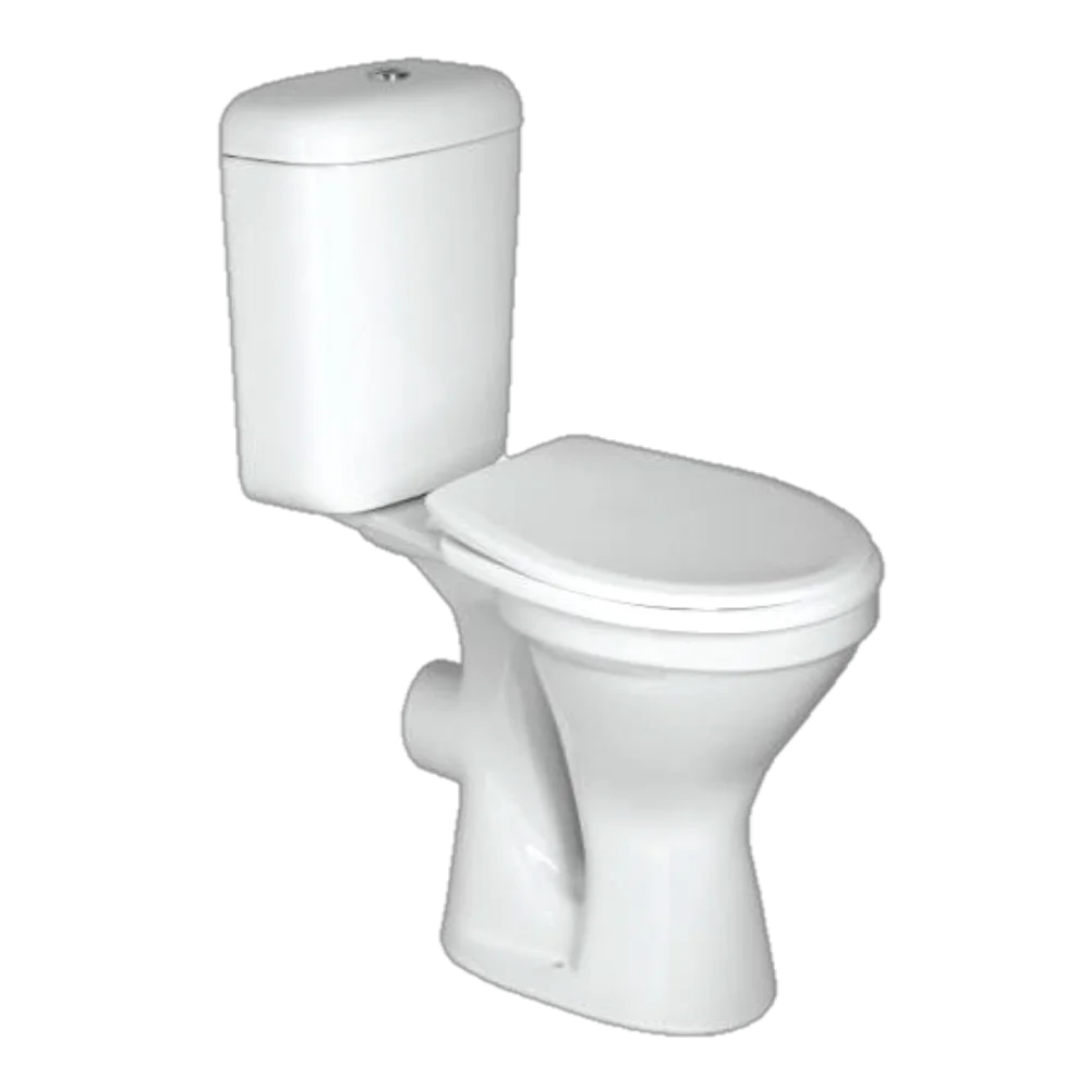 Close Couple Toilet Set 4 Pieces