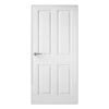 deep moulded white door 4 panel