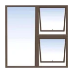 Aluminium Window 1.5M X 1.5M (Ptt1515)