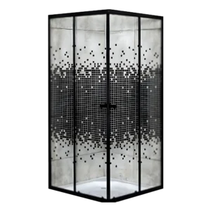 Shower Door Square Corner Entry