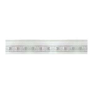 T-Series Cornice | White And Silver | 4 In Pack |T18ws
