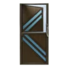 Aluminium Fancy Stable Single Door