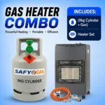 9kg Gas and Cylinder with Heater Set Combo