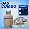 5kg Gas with Cylinder and Cooker top Combo