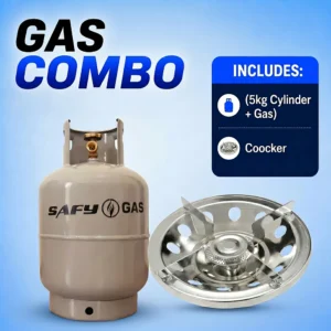 5kg Gas with Cylinder and Cooker top Combo