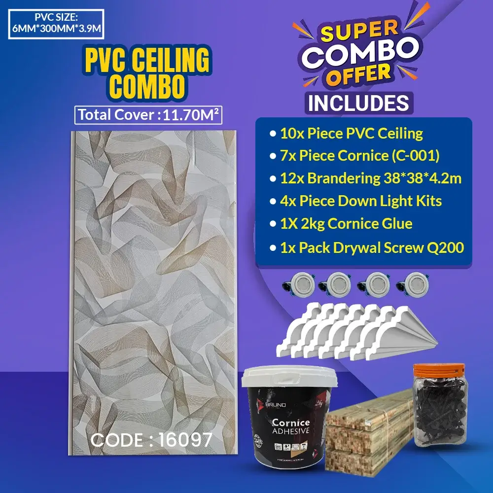 PVC Ceiling Combo 1170 16097