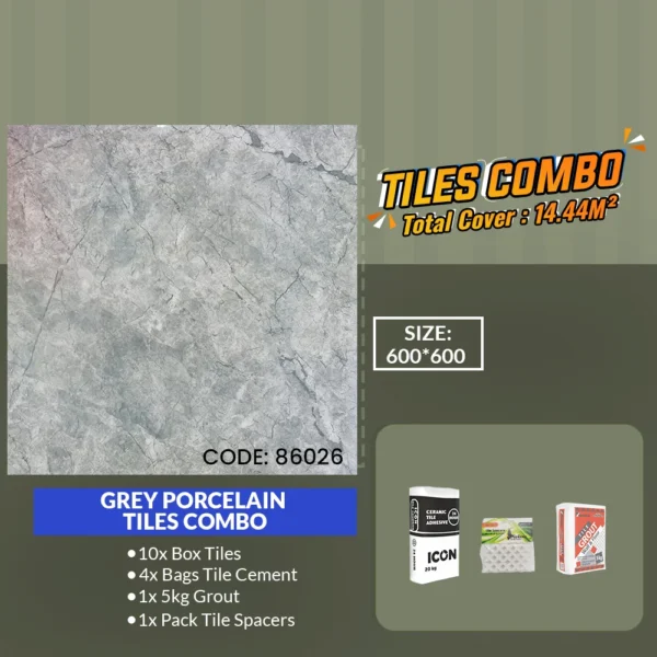 Grey Porcelain Tiles