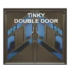 Aluminium Fancy Double Door 1.8M x 2.1M