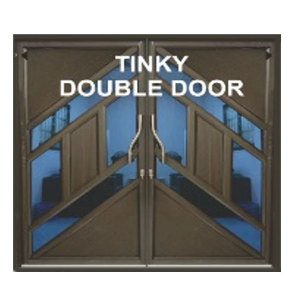 Aluminium Fancy Double Door 1.8M x 2.1M