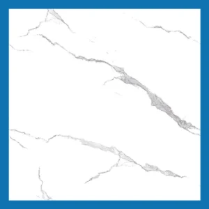 Carrara White Wall Tiles Glossy Polished Ceramic