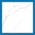 Carrara White Floor Tiles - Glossy Polished - Porcelain - 600X600mm | A-Grade | Msp66045m