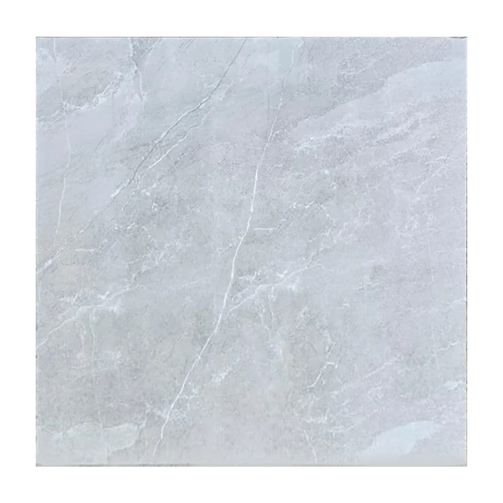 Light Grey Glossy Polished Porcelain Floor Tile