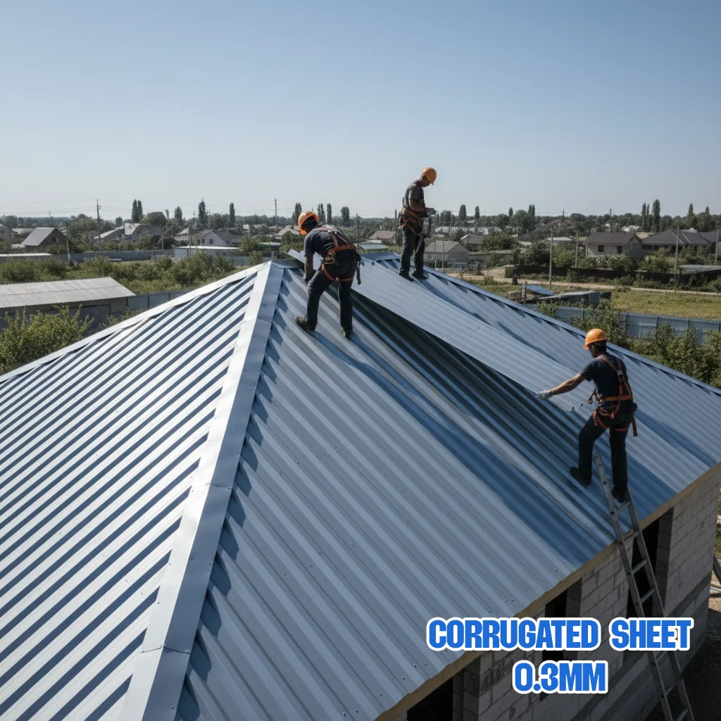 Corrugated Sheet 0.3mm