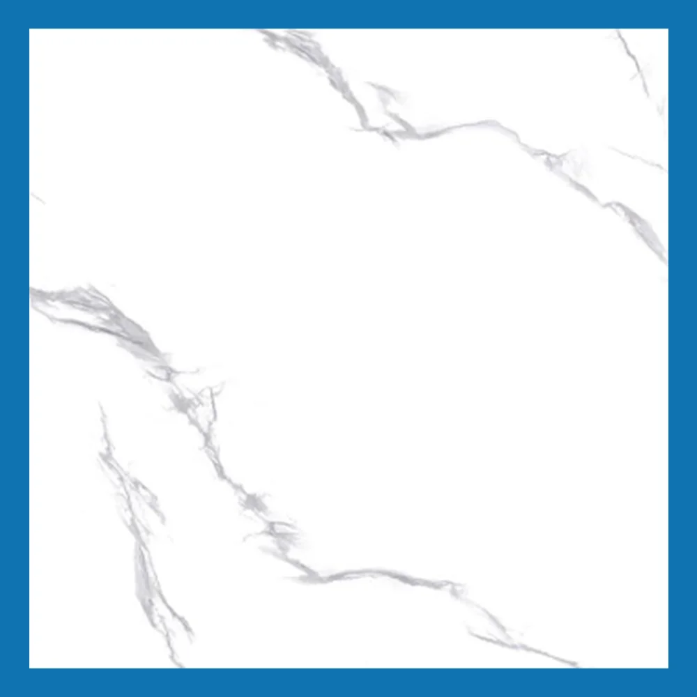 Carrara White Wall Tiles Glossy Polished Ceramic MSG44003M