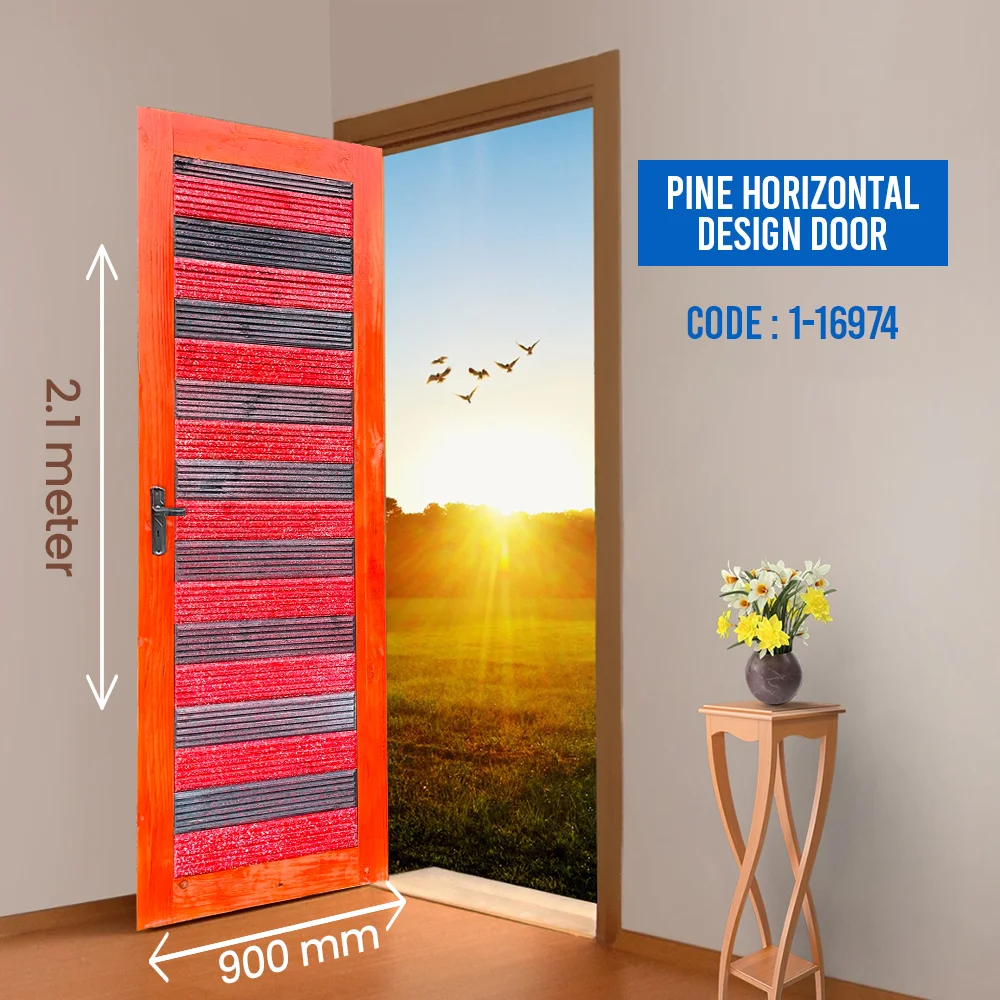 Pine Horizontal Design Door Theme Image 01 Pine Horizontal Design Door Theme Image 01