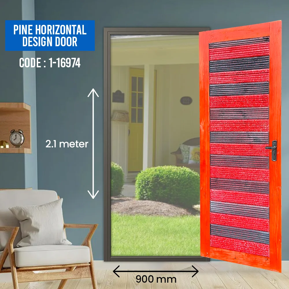Pine Horizontal Design Door Theme Image 03 Pine Horizontal Design Door Theme Image 03