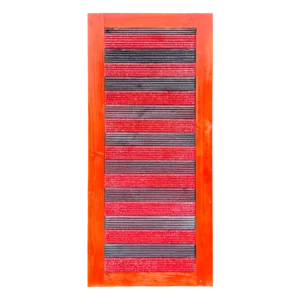 Pine Horizontal Design Door - Single Full Door.