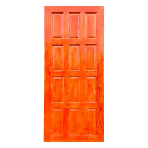 Pine Solid Door - 12Panel - Single Full Door.