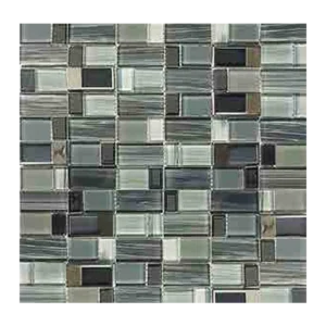 Mosiac Crystal Bedazzle-1 | Grey; Ash; Peace And Black Marble | Mt016