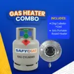 Safy 5kg Gas Heater Full Combo