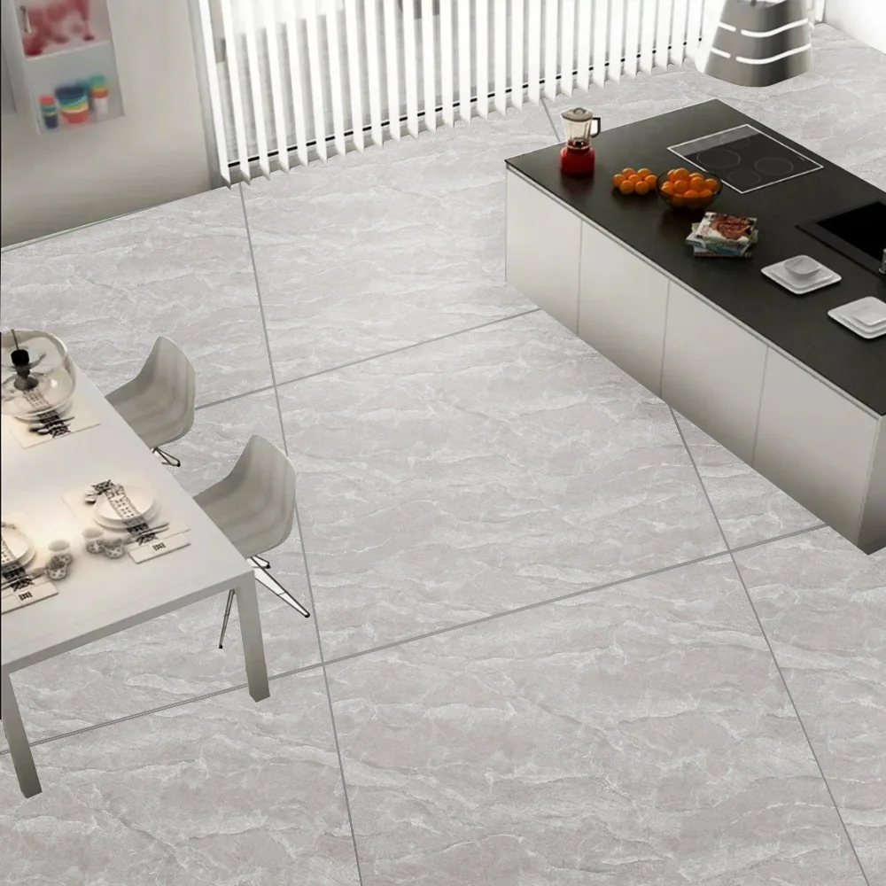 Medium Grey Tiles - Glazed Polished Porcelain