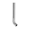 Gutter Downpipe & Shoe 75x2.7m Square Galvanized