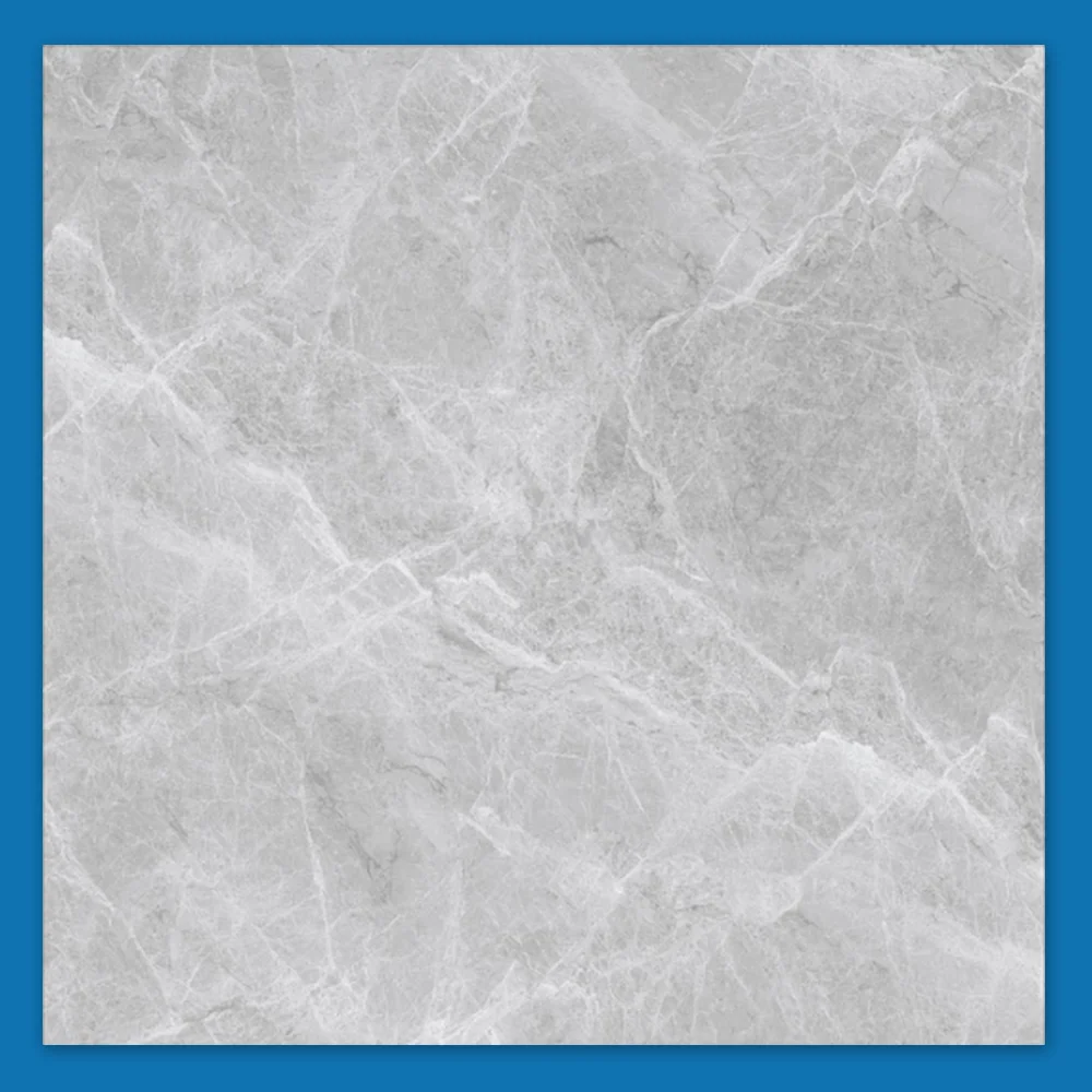 Light Grey Glazed Polished Porcelain Tile