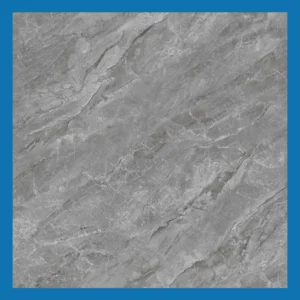 Dark Grey Polished Glazed Tile 600x600mm A-Grade