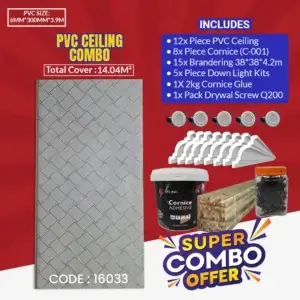 PVC ceiling panels combo 1404 16033