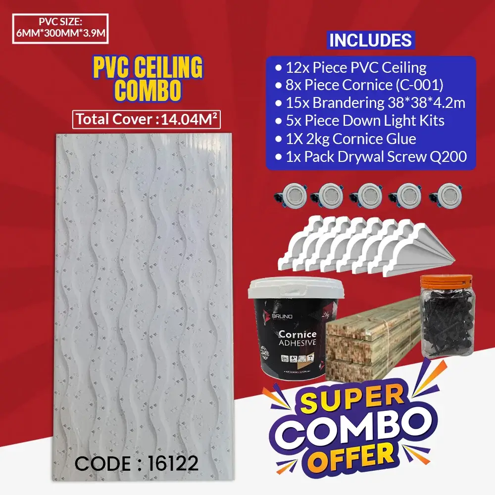 PVC Ceiling Combo 1404 16122