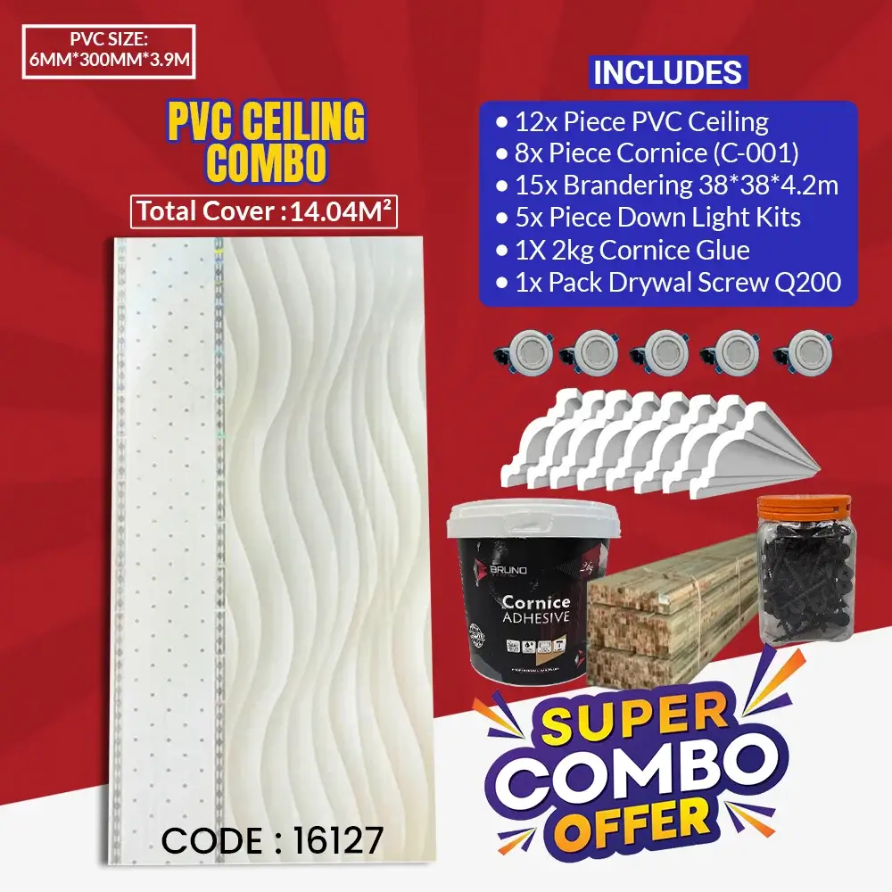 PVC Ceiling Combo 1404 16127