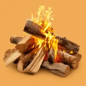 7kg Firewood Bundle stacked – instant shower water heater compatible