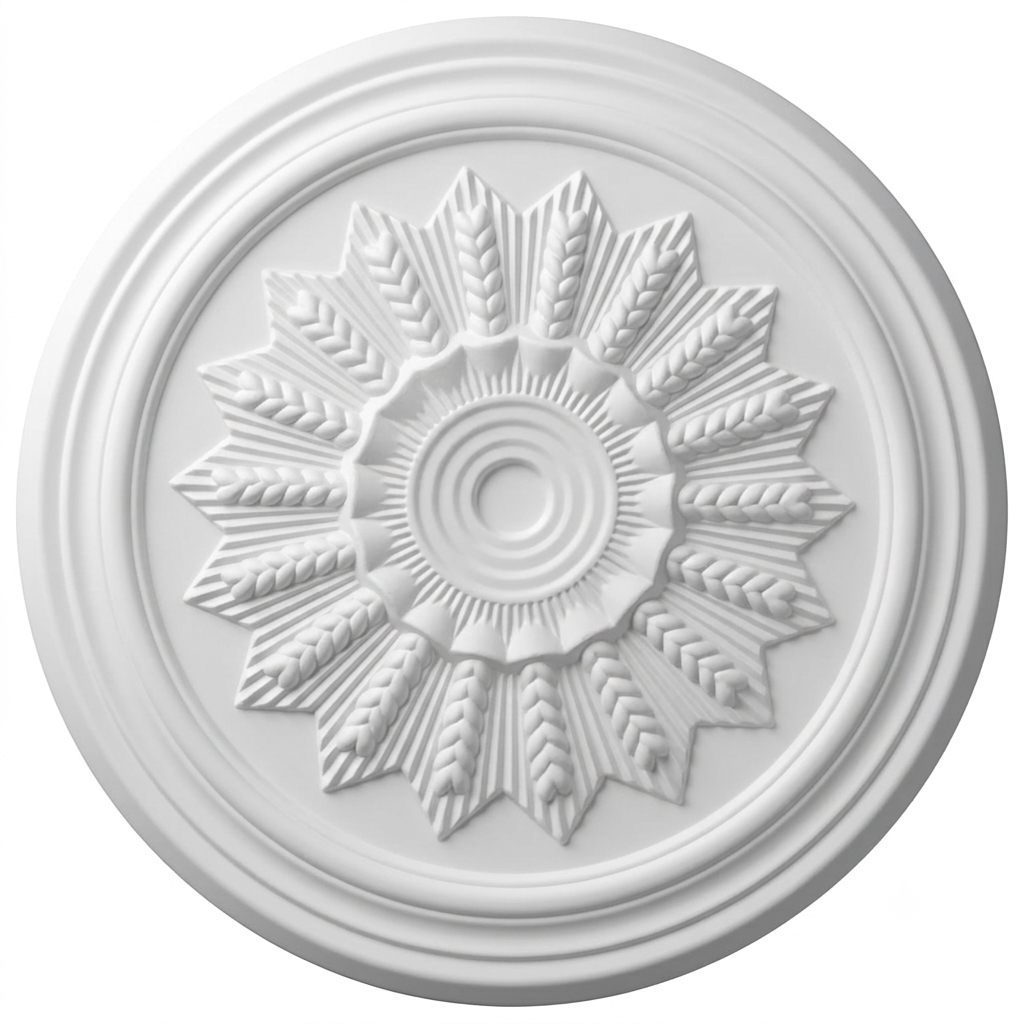 Ceiling Rose Pls101  – Decorative Plaster Medallion