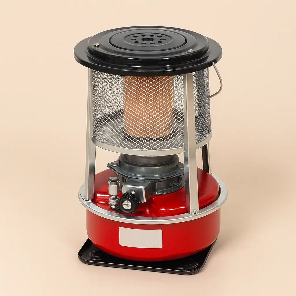 Compact portable heater for home and camping
