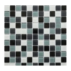 Modern Mosaic Tile – Blue And Black