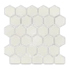 Premium White Mosaic Porcelain Tiles 282x271mm