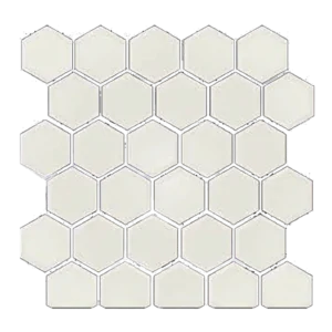 Premium White Mosaic Porcelain Tiles 282x271mm