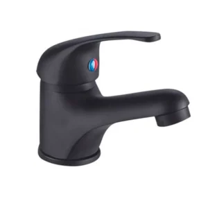 Modern Black Basin Mixer | Tap25