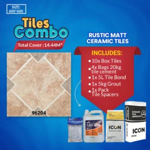 Rustic Matt Ceramic Combo Tiles